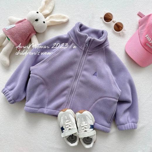 【摇粒绒＋加绒保暖套装】童星圆童装 女童套装秋冬款2025新款小女孩摇粒绒上衣儿童加绒保暖 商品图14