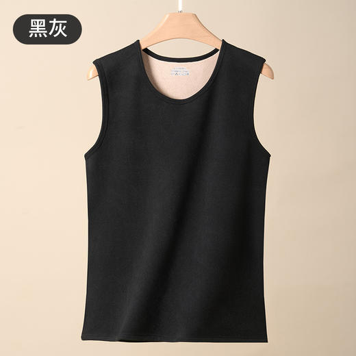 【加厚升级&加倍温暖】奥粒绒男士保暖背心 加绒加厚秋冬打底衫 青年坎肩马甲 无袖上衣防寒 商品图3