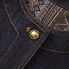 「高货wl」全新升级【铂金会员330/天猫449/差价119】(05435)洛诗琳复古拼接设计感牛仔外套2025秋季民族风气质短外套 商品缩略图1