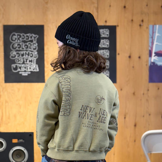 日本GC童装 Groovycolors 滑板小狗涂鸦卫衣 商品图4