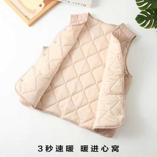 【叠穿法宝 100%羊毛夹层 防风防寒防泼】情侣款轻暖软糯内里羊毛马甲（男士W4079/女款W4078） 商品图12