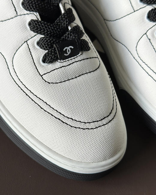 现货 THS-特价款 香家 黑白漫画鞋 布面透气轻便运动鞋 板鞋 2色 BZ1268 商品图6