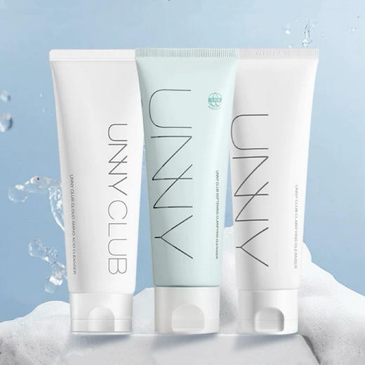 【油皮可选】韩国 UNNY悠宜 清肌倍护水漾泡沫洗面奶 120ml 商品图0