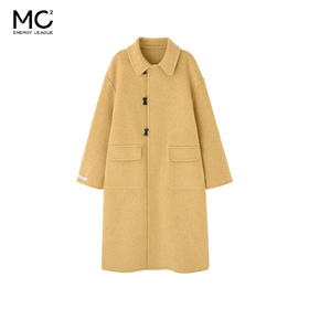 女装翻领双面穿羊毛双面呢大衣-879F5242002