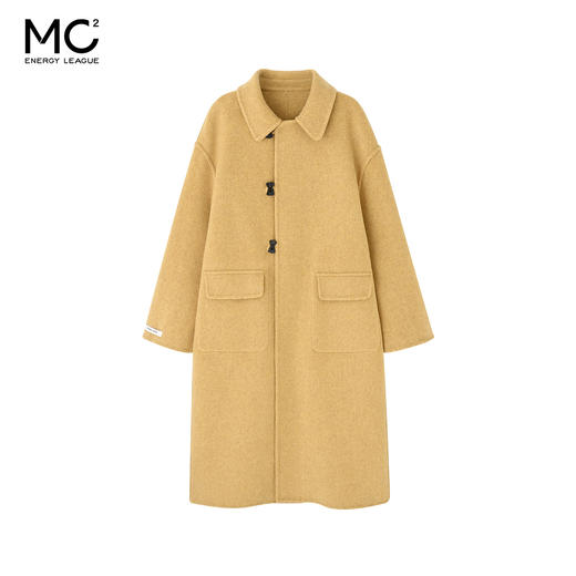 女装翻领双面穿羊毛双面呢大衣-879F5242002 商品图0