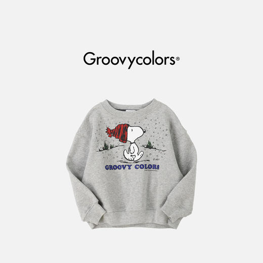 日本GC童装 Groovycolors 史努比雪地卫衣 商品图0