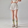 跃牌【美西西系列】百搭显瘦休闲运动高腰风琴裤跑步瑜伽跳绳跳操运动短裤女DK-500 商品缩略图1