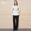 AD高级感白色西装套装女2025新款春秋气质女神范职业装阔腿裤正装 商品缩略图1