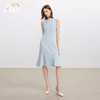 AD圆领连衣裙女秋季内搭西装背心裙洋气显瘦通勤气质时尚职业装 商品缩略图3