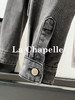 会员福利【精美刺绣牛仔】拉夏贝尔/La Chapelle高级感国风提花刺绣设计感牛仔外套撞色翻领夹克短外套 商品缩略图5