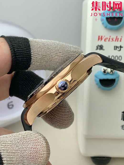 欧米茄VS海马300米系列 原装开模 全玫金黑海马
款式：男士潜水腕表 商品图2