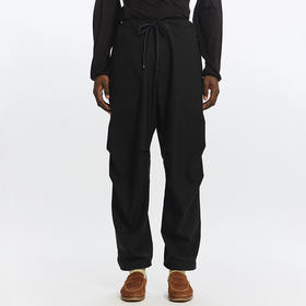 Markaware TRACK PANTS 60支羊毛立体剪裁宽松长裤