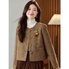 短款毛呢外套时尚显瘦，洋气减龄小香风休闲上衣HR-MJF8660 商品缩略图2