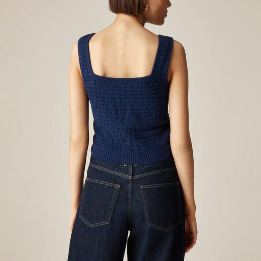 好折回归！Jcrew 重工钩织小背心 只要￥299直邮到手 原价￥1500 商品图2