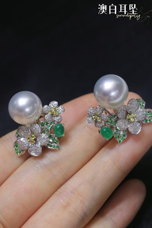 12-13mm澳白耳钉 商品图3