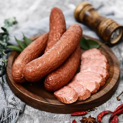 【猪肉添加量≥ 80% 牛肉含量≥ 10%】十六膳正宗哈尔滨红肠（90*12根） 商品图3