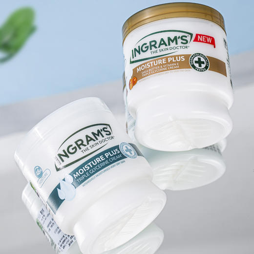 热卖！换季保湿！南非原装进口 英格莱恩经典水润乳霜/乳木果维他命E水润保湿乳霜 450ml/瓶 大容量 商品图4