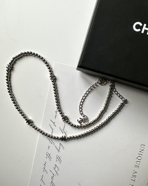 现货 THS-无 无补 香家 圆润精致小圆珠5C项链 CU1327 商品图2