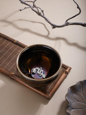 子佩集【福海龙凤】S990银摆件【YSYCJ005】茶具茶杯原创作品金色龙腾凤舞2509