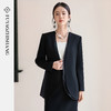 FUYAO扶摇 高级感醋酸女装2025秋款西装两件套法式复古小西服上衣 商品缩略图1