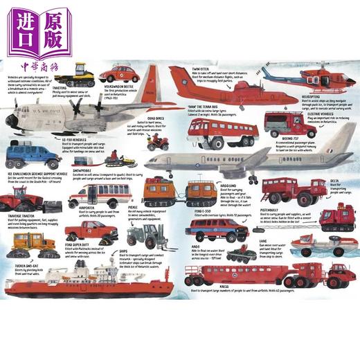 【中商原版】关于南极洲的一切 All About Antarctica 英文原版 儿童科普绘本 自然科学读物 精装 进口童书 7岁以上 精品绘本 商品图1