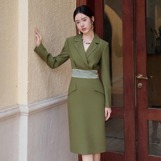 FUYAO扶摇 高级感黑色连衣裙女修身显瘦小黑裙轻奢名媛气质包臀裙 商品图1