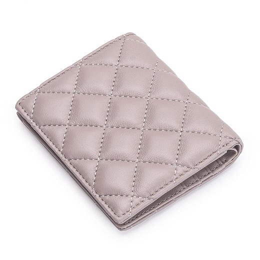 雀说 羊皮短款小钱包女士零钱包YT-802 商品图4