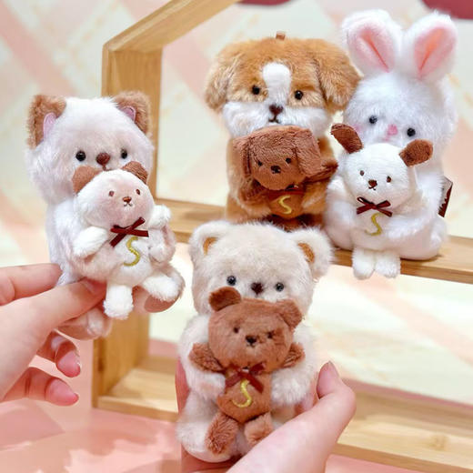 暖暖系列抱抱小崽毛绒匙扣-纪念日百货门店同款166746700 商品图4