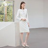 AD气质优雅小香风职业装两件套女高级感秋冬白色西服套装法式名媛 商品缩略图2
