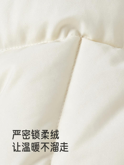 【高定系列】英氏女童羽绒马甲白鸭绒A类冬季外套户外休闲超韧绒YRWHJ4R115A 商品图1