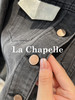 会员福利【精美刺绣牛仔】拉夏贝尔/La Chapelle高级感国风提花刺绣设计感牛仔外套撞色翻领夹克短外套 商品缩略图6