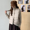 秋冬空气针织棉服 蓬松柔软拼接保暖上衣设计感百搭休闲外套 商品缩略图3