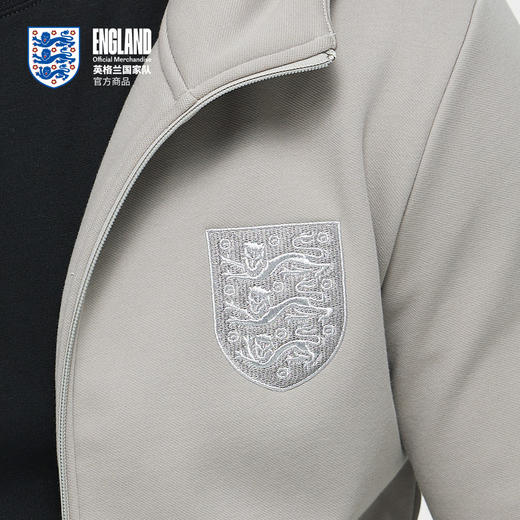 【官方正版】英格兰国家队 | 灰色连帽外套基础款简约百搭上衣 商品图4