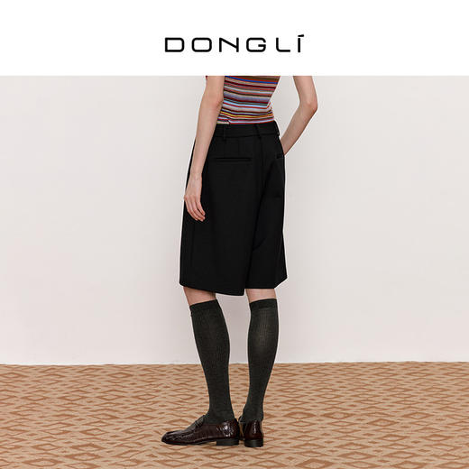 东黎 • 你本珍贵 女士秋季阔腿女中裤 5436 商品图3