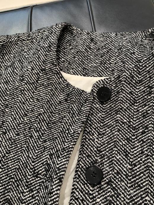 【高品质私服】【IC羊毛混纺花呢短款大衣】周二（10.14）上午10点开始 挺括有型 独特肌理 温暖舒适 凸显简约率性的美感G1570【无标出货 介意慎拍】 商品图11