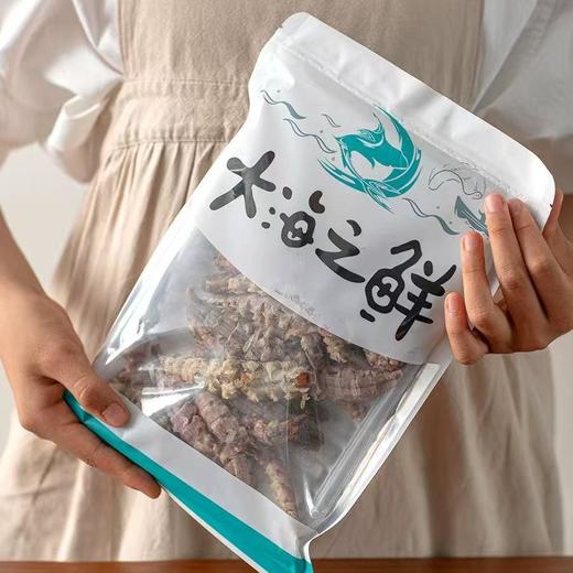 红膏带籽皮皮虾肉干 | 甄选新鲜带籽母虾 手工剥壳剔除杂质 自然晒制 本味本色无添加 商品图3