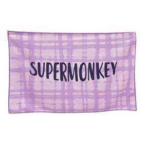 SUPERMONKEY运动毛巾紫色
