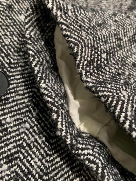 【高品质私服】【IC羊毛混纺花呢短款大衣】周二（10.14）上午10点开始 挺括有型 独特肌理 温暖舒适 凸显简约率性的美感G1570【无标出货 介意慎拍】 商品图10