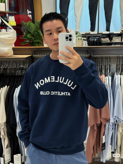 Lulu 超厚一体绒 ，露露卫衣，情侣穿搭，加绒加厚轻便保暖卫衣 商品图3