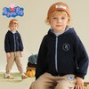 【双面暖绒】【90-130】【小猪佩奇】男童加绒连帽外套 商品缩略图3