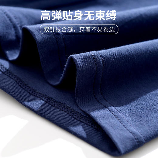 赏茜男士纯棉平角内裤|50支长绒棉，3D立体版型，舒适无束缚 商品图5