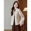 双面羊毛短款外套翻领时尚，百搭小个子显瘦毛呢大衣HR-QIXFS25-5116 商品缩略图1