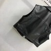 丁摩 绵羊皮小香风短款上衣休闲方领坎肩外套2381 商品缩略图2