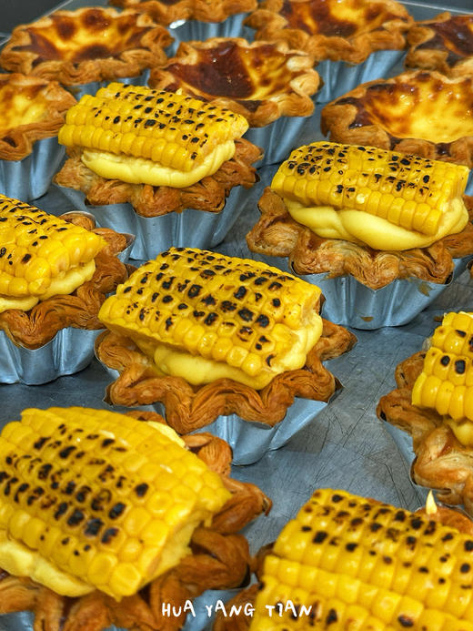玉米奶酪蛋挞❗️使用佳农水果玉米·直径约9㎝ 商品图3