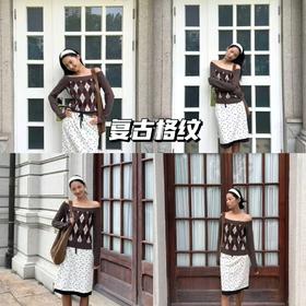 新品上身丨复古文艺风，漫步街头氛围感拉满～📸🍂 