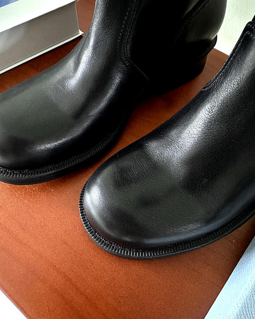 现货 THS-限时 P家 西部复古骑士靴 时尚软质马丁靴 2色 BZ1269 商品图7