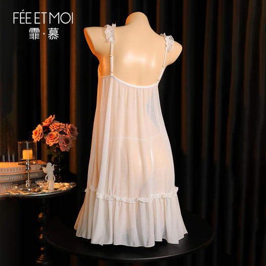 【情趣内衣】霏慕 温柔心动法式宫廷睡裙5007 商品图4