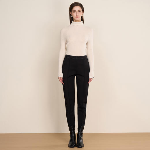 EITIE爱特爱冬季新款舒适保暖高领100%山羊绒针织衫8001711 商品图3