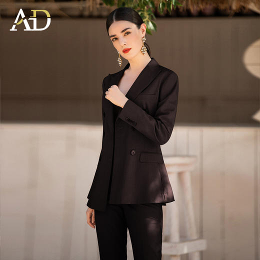 AD新款职业装正装女春秋新款商务西装套装高端酒店大堂经理工作服 商品图0