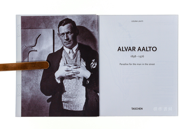 aalto/阿尔瓦·阿尔托/英文原版建筑设计画册/taschen